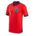 Tanie Strój piłkarski Anglia Luke Shaw #3 Koszulka Wyjazdowej MŚ 2022 Krótkie Rękawy